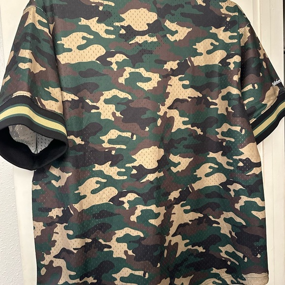 Men’s Mitchell & Ness Philadelphia 76ers Camo Mesh Jersey Shirt XL NBA - Picture 6 of 6